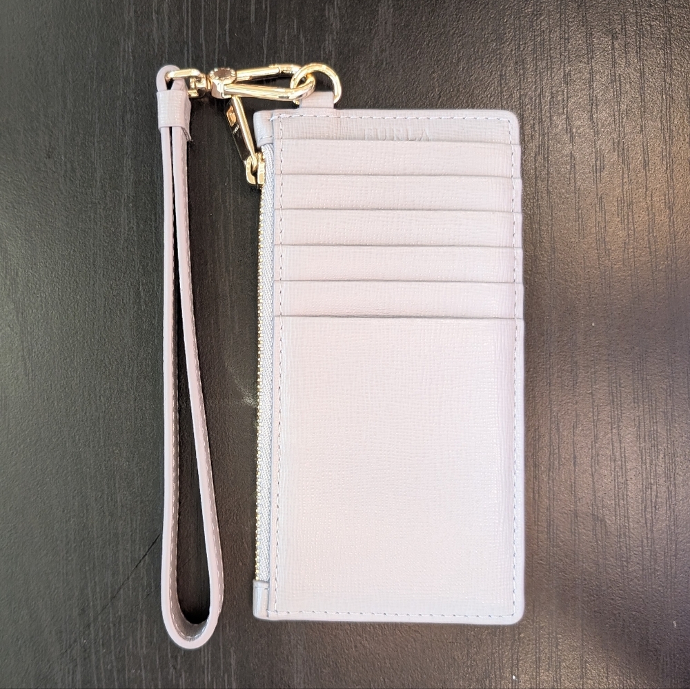 Furla Gray Card Wallet *Brand New*